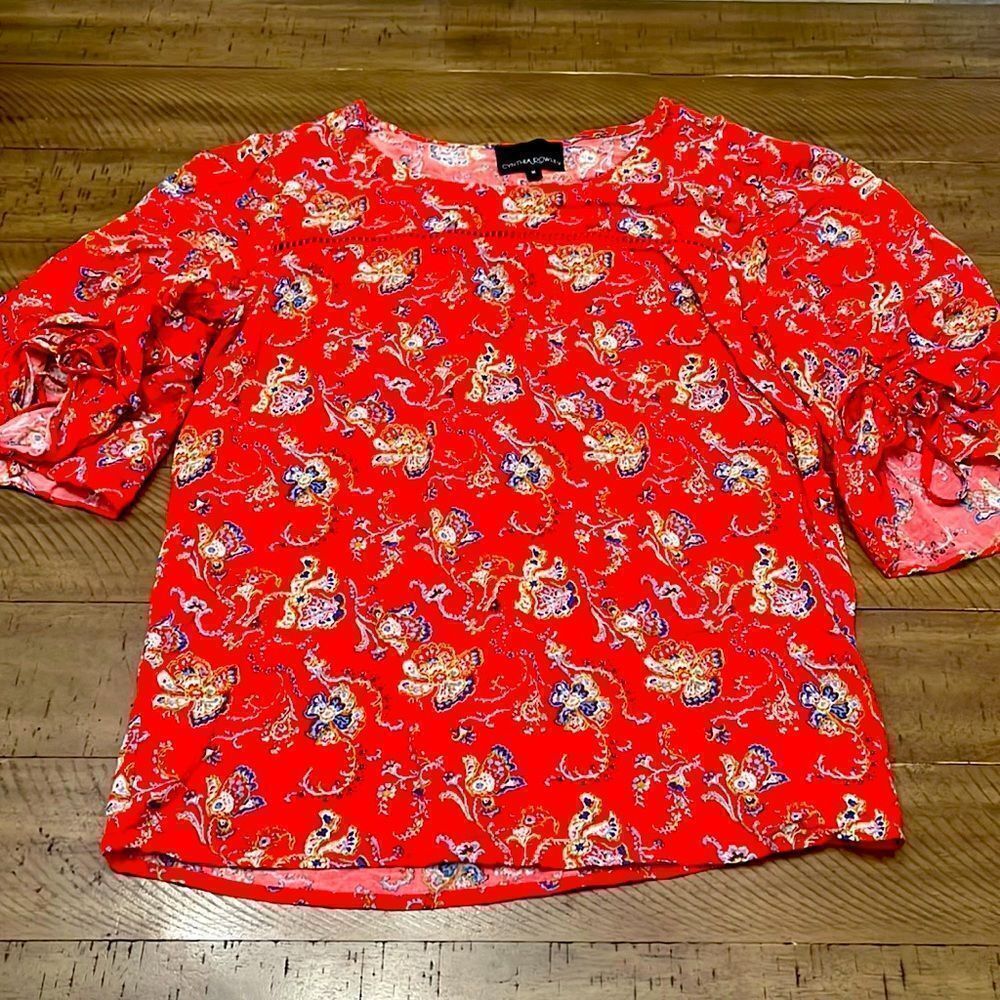 Cynthia Rowley printed top